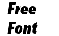 Kranto Cond Black Normal Italic Kranto Cond Black Normal Italic