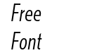 Kranto Cond Light Normal Italic Kranto Cond Light Normal Italic