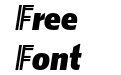 Kranto Semi Cond Black Display Italic Inline Kranto Semi Cond Black Display Italic Inline