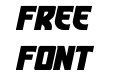 Kung Fu Master Expanded Italic Kung Fu Master Expanded Italic
