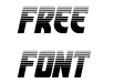Kung Fu Master Halftone Italic Kung Fu Master Halftone Italic