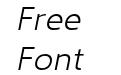 Kyrial Sans Pro Light Italic Kyrial Sans Pro Light Italic