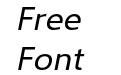 Kyrial Sans Pro Regular Italic Kyrial Sans Pro Regular Italic
