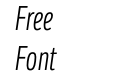 LFT Etica Compressed Light Italic LFT Etica Compressed Light Italic