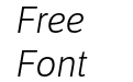 LFT Etica Light Italic LFT Etica Light Italic
