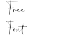 La Foonte Script regular La Foonte Script regular