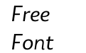Laca Book Italic Laca Book Italic