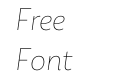 Laca Extra Light Italic Laca Extra Light Italic