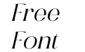 Masvis Italic