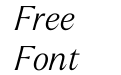 Larken Light Italic Larken Light Italic