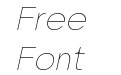 Latom Grotesque Thin Italic Latom Grotesque Thin Italic