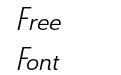 Le Havre Light Italic Le Havre Light Italic