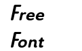 Le Havre Rounded Bold Italic Le Havre Rounded Bold Italic