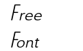 Le Havre Rounded Light Italic Le Havre Rounded Light Italic
