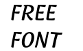 Lemongrass Caps Regular Italic Lemongrass Caps Regular Italic