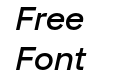 Lens Grotesk W05 Medium Italic Lens Grotesk W05 Medium Italic