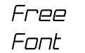 Logan Five W00 Light Italic Logan Five W00 Light Italic