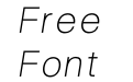 Logika Nova Light Italic Logika Nova Light Italic