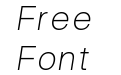 Logika Nova Light Italic Logika Nova Light Italic