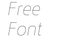 Lotus Eden Thin Italic Lotus Eden Thin Italic