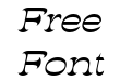 Ludowise Italic Ludowise Italic