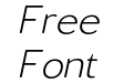 Lusio Soft Light Italic Lusio Soft Light Italic