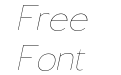 Lusio Soft Thin Italic Lusio Soft Thin Italic