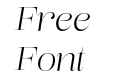Lust Pro Didone Demi No2 Italic Lust Pro Didone Demi No2 Italic