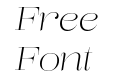 Lust Pro Didone No1 Italic Lust Pro Didone No1 Italic