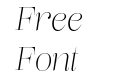 Lust Pro Didone Slim No1 Italic Lust Pro Didone Slim No1 Italic