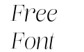 Lust Pro Didone Slim No2 Italic Lust Pro Didone Slim No2 Italic