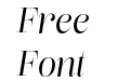Lust Pro Didone Slim No3 Italic Lust Pro Didone Slim No3 Italic