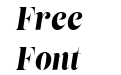 Lust Slim Italic Lust Slim Italic