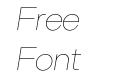 Luxe Uno Thin Italic Luxe Uno Thin Italic