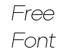 Luxe Uno Ultra Light Italic Luxe Uno Ultra Light Italic