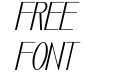 Luxuria Extra Light Italic Luxuria Extra Light Italic