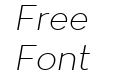 Lydia Sans Extra Light Italic Lydia Sans Extra Light Italic