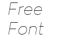 Lydia Sans Thin Italic Lydia Sans Thin Italic