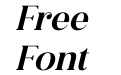 Megasta Signateria Serif Italic