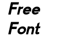 MANDISA Bold Italic MANDISA Bold Italic