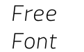 Macho Modular Thin Italic Macho Modular Thin Italic