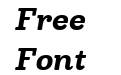 Madley Black Italic Madley Black Italic