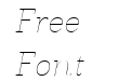 Madley Hairline Italic Madley Hairline Italic