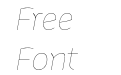 Mainland Thin Italic Mainland Thin Italic