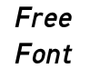Manado Bold Italic Manado Bold Italic