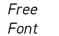 Manado Italic Manado Italic