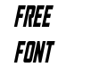 Mandalore Condensed Italic Mandalore Condensed Italic