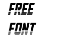 Mandalore Halftone Italic Mandalore Halftone Italic