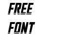 Mandalore Laser Rough Italic Mandalore Laser Rough Italic