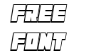 Maniac Outline Italic Maniac Outline Italic